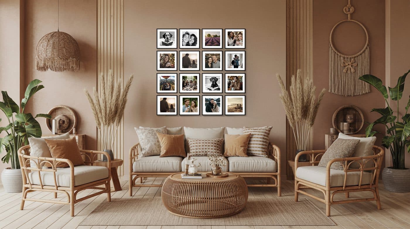 StickIt photo frame styles