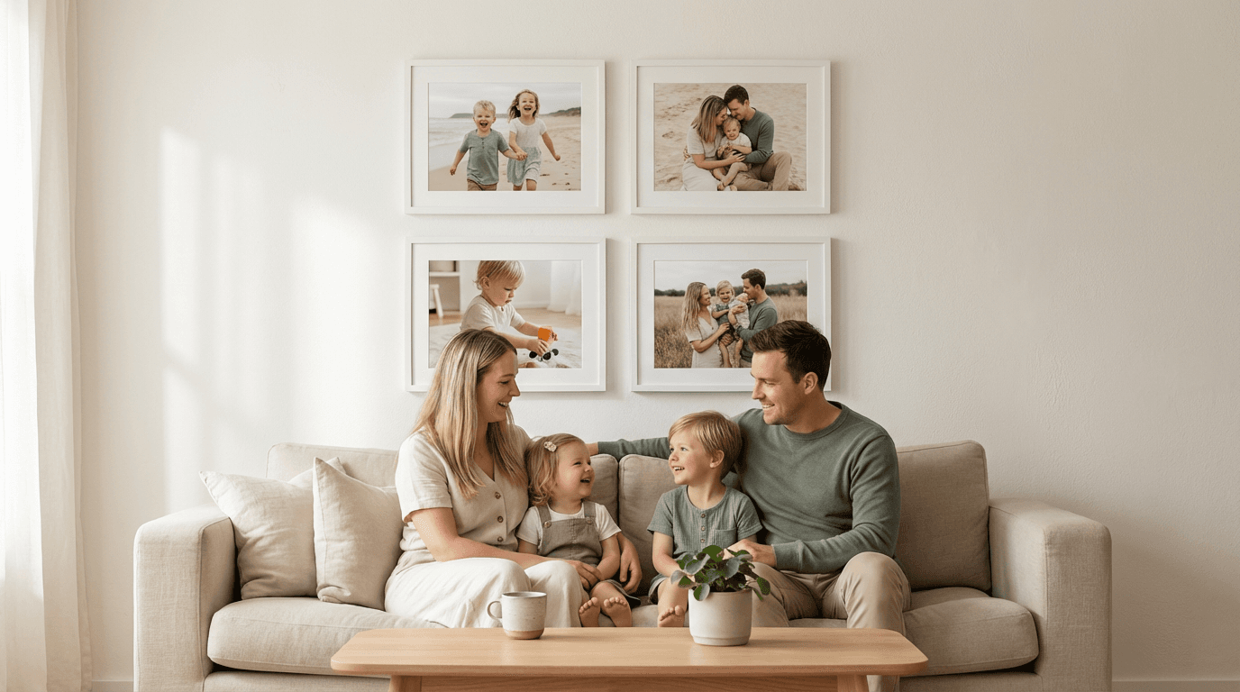 Online store for wall photos without nails
